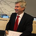 Ostravsk� prim�tor Petr Kajnar (vpravo) s ministrem �ivotn�ho prost�ed� Tom�em Chalupou.