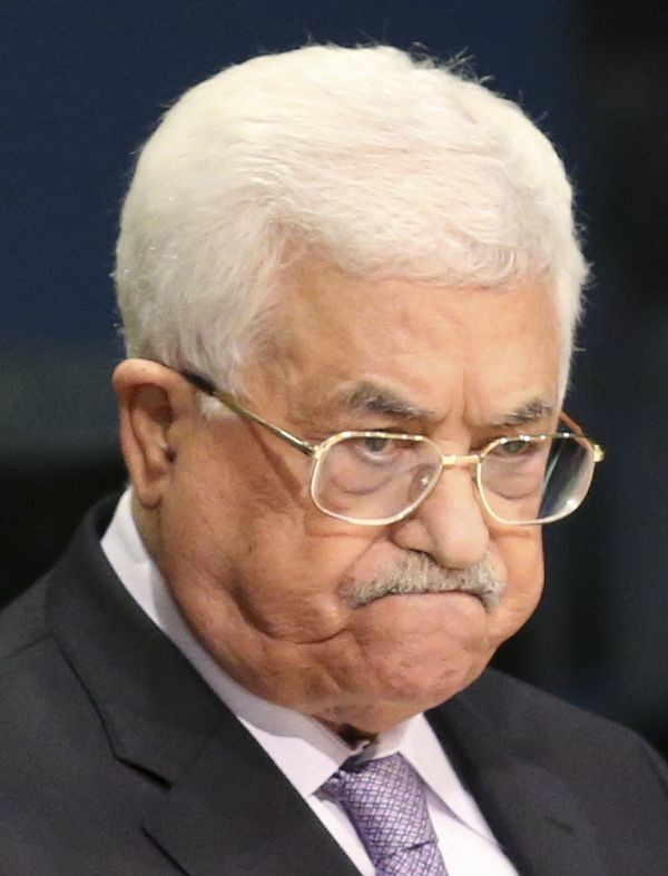 Palestinian president Mahmoud Abbas speaks during the 71st session of the United Nations General Assembly at U.N. headquarters