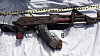 Zabavený kalašnikov AK47 Kalašnikov