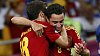 Jordi Alba (vlevo) a Xavi Hern�ndez