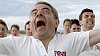 Rowan Atkinson zparodoval slavn� Ohniv� vozy p�i zah�jen� leto�n� olympi�dy
