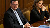 Premi�r Petr Ne�as (ODS) a vicepremi�rka Karol�na Peake (LIDEM)