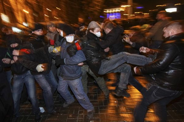 Demonstrace v Dontsku