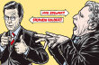 Stewart a Colbert