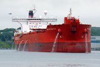 Norsk tanker Heather Knutsen kotv v Halifaxu - Ilustran foto.