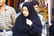 Muslimka v čádoru