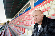 Prezident příbramského fotbalového klubu Jaroslav Starka