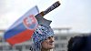 Protestuj�c� na Slovensku, ilustra�n� foto