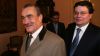 Nový ministr zahraničních věcí Karel Schwarzenberg a odstupující ministr Alexandr Vondra, leden 2007.
