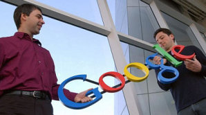 Zakladatel� Googlu Larry Page a Sergey Brin