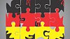 nemecko vlajko puzzle