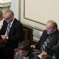 Jaroslav �k�rka a Krist�na Ko�� - zvednou ruku pro pokra�ov�n� koalice?