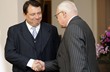 Prezident Václav Klaus se sešel s předsedou ČSSD Jiřím Paroubkem Prezident Václav Klaus se sešel s předsedou ČSSD Jiřím Paroubkem