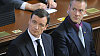 David Rath p�ed projevem v poslaneck� sn�movn�