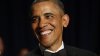 Americk� prezident Barack Obama p�i ve�e�i se sdru�en�m washingtonsk�ch zpravodaj�