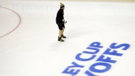 Jaromír Jágr při vpravdě "letní" rozcvičce