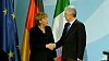Angela Merkelová a Mario Monti