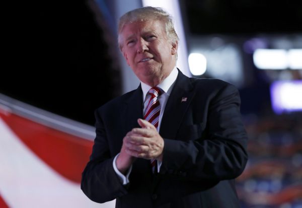 Republik&aacute;nsk&yacute; kandid&aacute;t na prezidenta Donald Trump