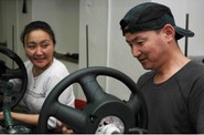 Mongol�t� pracovn�ci. Ilustra�n� foto.
