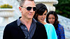 Daniel Craig a herečky Berenice Marlohe a Naomie Harris při setkání s novináři v Istanbulu.