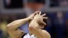 Basketbalista Dallasu Jose Juan Barea po prážce s Miami Basketbalista Dallasu Jose Juan Barea po prážce s Miami