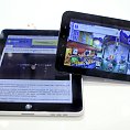 Ilustrační foto - Tablety Apple iPad a Samsung Galaxy