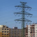 Elekt�ina vypadla t�m�� v polovin� Prahy