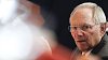 Německý ministr financí Wolfgang Schäuble Německý ministr financí Wolfgang Schäuble finanční pomoc Řekům hájí.