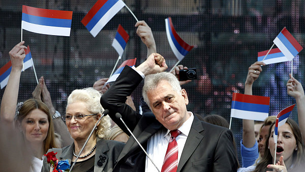 Srbský prezident Tomislav Nikolić Srbský prezident Tomislav Nikolić