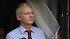 Julian Assange na balk�n� ekv�dorsk� ambas�dy