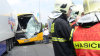 Autobus Student Agency se u letiště v Ruzyni srazil s kamionem
