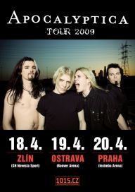 Apocalyptica - plak�t k �esk� ��sti tour