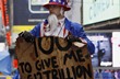 Uncle Sam - manifestace k dluhu USA