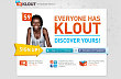 Slu�ba Klout nab�z� p�ehled o vlivu u�ivatele v soci�ln�ch s�t�ch