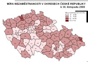 Nezam�stnanost listopad 2008