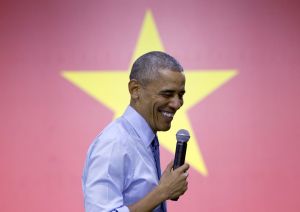 Prezident Barack Obama v Ho Chi Minh City