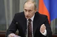 Ruský premiér Vladimir Putin Ruský premiér Vladimir Putin