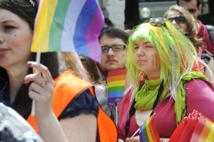 D�hov� Pride 2010 v Bratislave. TASR/�.Pu�k�