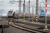Nov vlaky LEO Express ve zkuebnm provozu na trati Praha - Ostrava - Bohumn.