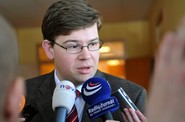 Odcházející ministr spravedlnosti Jiří Pospíšil. Odcházející ministr spravedlnosti Jiří Pospíšil.