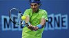 Rafael Nadal ke sv�mu prvn�mu z�pasu turnaje v Melbourne nastoupil. I on ale o v�kendu zva�oval podporu hr��sk� st�vce