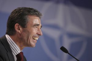 Rasmussen, nov� ��f NATO. Sn�mka: AP, SITA/ GEERT VANDEN WIJNGAERT