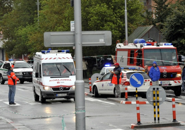 Stre�ba v Dev�nskej Novej Vsi. Foto: TASR