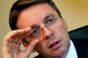 Minister financi� Ivan Miklo�. FotoHN/Pavol Funt�l
