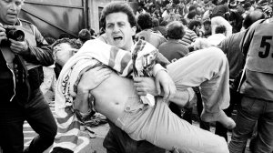 29. kv�tna 1985, stadion Heysel v Bruselu