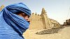 Tuareg u mešity v Timbuktu