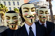 Hackeři Anonymous svoji identitu skrývají za masku komiksové postavy