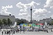 Olympijsk� informa�n� centrum bude st�t na Trafalgarsk�m n�m�st�. Toto je n�vrh portugalsk�ch architekt�, kter� vy�el v�t�zn� z architektonick� sout�e.