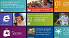 �vodn� obrazovka Windows 8 na tabletu