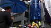 Centr�la banky Morgan Stanley na Times Square v New Yorku.